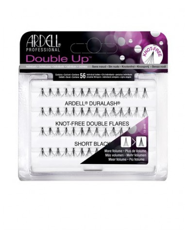 Ardell Double Up Knot Free Double Flares Lashes Short Black Ardell Double Up Knot Free Double Flares Lashes Short Black