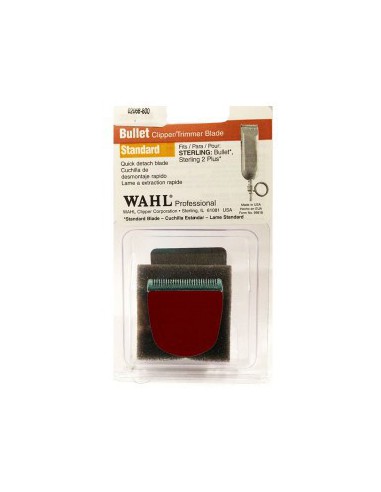 Wahl Bullet Clipper Trimmer Sterling 2 Plus Blade Red Wahl Bullet Clipper Trimmer Sterling 2 Plus Blade Red