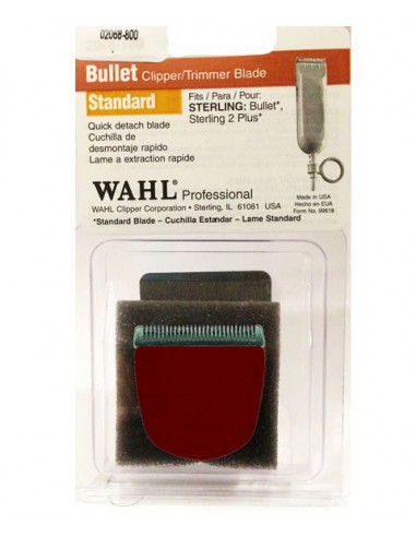 Wahl Bullet Clipper Trimmer Sterling 2 Plus Blade Red Wahl Bullet Clipper Trimmer Sterling 2 Plus Blade Red