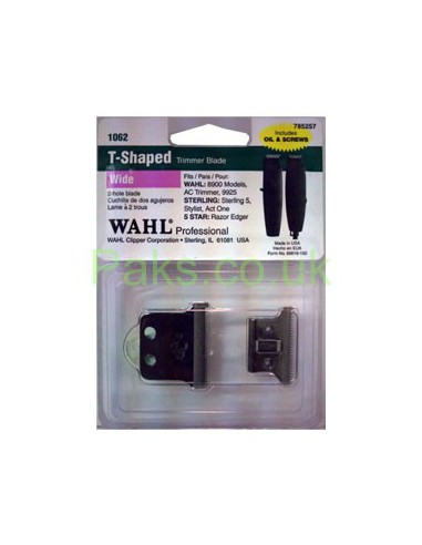 Wahl T Shaped Trimmer Blade 1062 Wahl T Shaped Trimmer Blade 1062