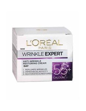 Wrinkle Expert Anti Wrinkle Restoring Night Cream 55 Plus Calcium
