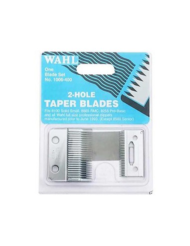 Wahl 2 Hole Taper Blades 1006 400 Wahl 2 Hole Taper Blades 1006 400