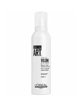 Tecni Art Full Volume Extra Strong Hold Mousse Force 5