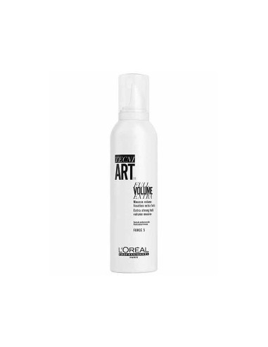Tecni Art Full Volume Extra Strong Hold Mousse Force 5 Tecni Art Full Volume Extra Strong Hold Mousse Force 5