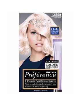 Preference Infinia Permanent Color 11.21 Ultra Light Pearl Blonde