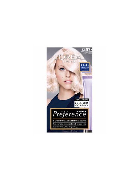 Preference Infinia Permanent Color 11.21 Ultra Light Pearl Blonde