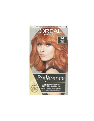 Preference Infinia Permanent Color 74 Mango Intense Copper