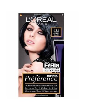 Preference Infinia Permanent Color P11 Deeply Wicked Black