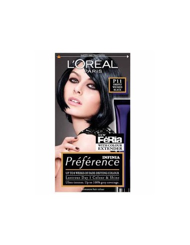 Preference Infinia Permanent Color P11 Deeply Wicked Black