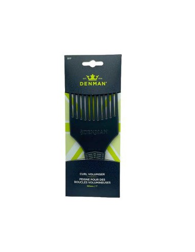 D17 Black Curl Tamer Detangling Comb