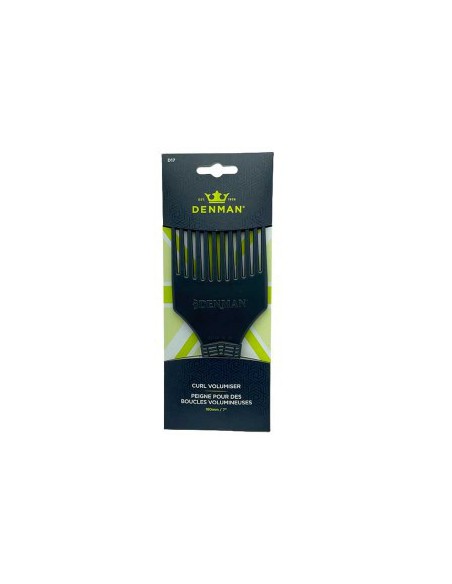 D17 Black Curl Tamer Detangling Comb