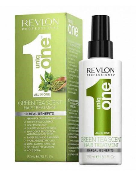 Uniq One All In One Green Tea Scent Hair Treatment Uniq One All In One Green Tea Scent Hair Treatment