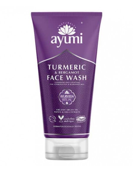 Ayumi Naturals Turmeric And Bergamot Face Wash