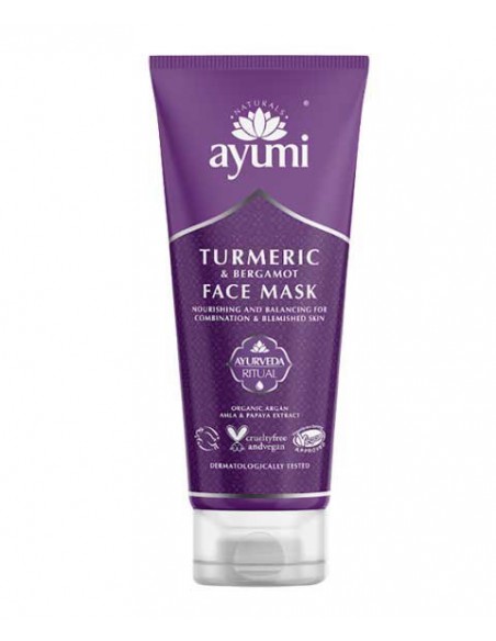 Ayumi Naturals Turmeric And Bergamot Face Mask