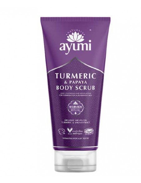 Ayumi Naturals Turmeric And Papaya Body Scrub