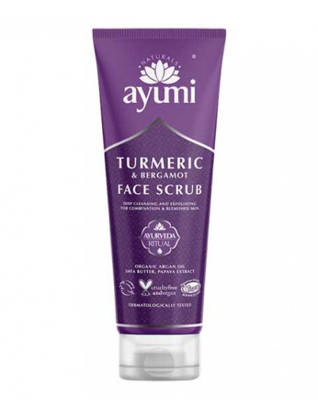 Ayumi Naturals Turmeric And Bergamot Face Scrub
