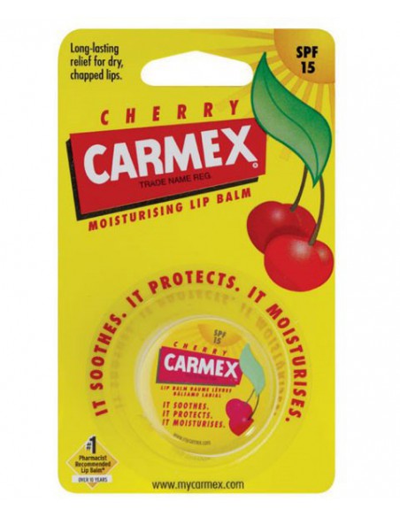 Carmex Moisturising Lip Balm Pot Cherry Carmex Moisturising Lip Balm Pot Cherry