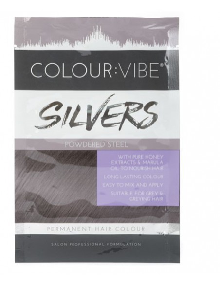 Silvers Permanent Hair Colour Powdered Steel Silvers Permanent Hair Colour Powdered Steel